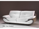 divano in pelle new zealand bicolore