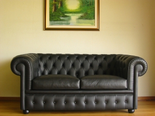 Divano Chesterfield 2 posti
