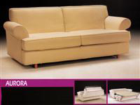 Divano letto in tessuto Aurora Divano letto in tessuto Aurora