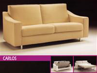 Divano letto in tessuto Carlos Divano letto in tessuto Carlos