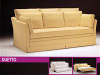 Divano letto in tessuto Duetto Divano letto in tessuto Duetto