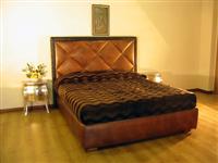 Letto in pelle Enigma