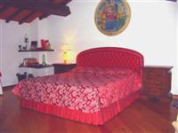 Letto in tessuto Caterina