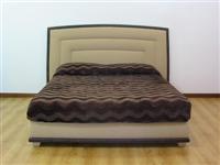 Letto in tessuto Vania