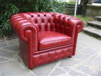 Poltrona in pelle Chesterfield Poltrona in pelle Chester