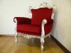 poltrona-in-tessuto-barocco-rossa
