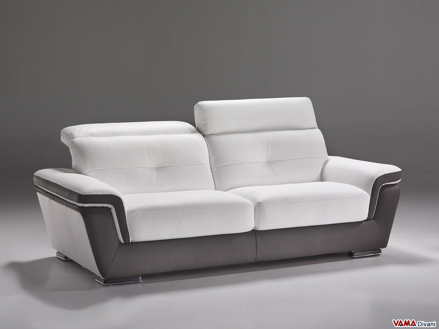 Divano pelle bianco: dormeuse divano poltrona divanetto barocco ...