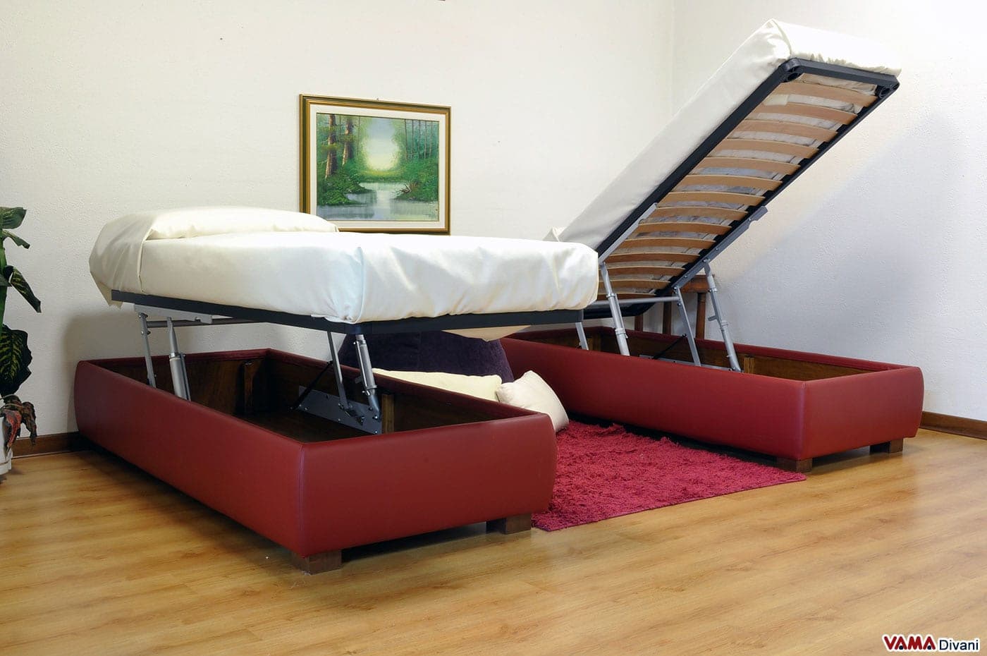 Divano Con Due Letti Singoli