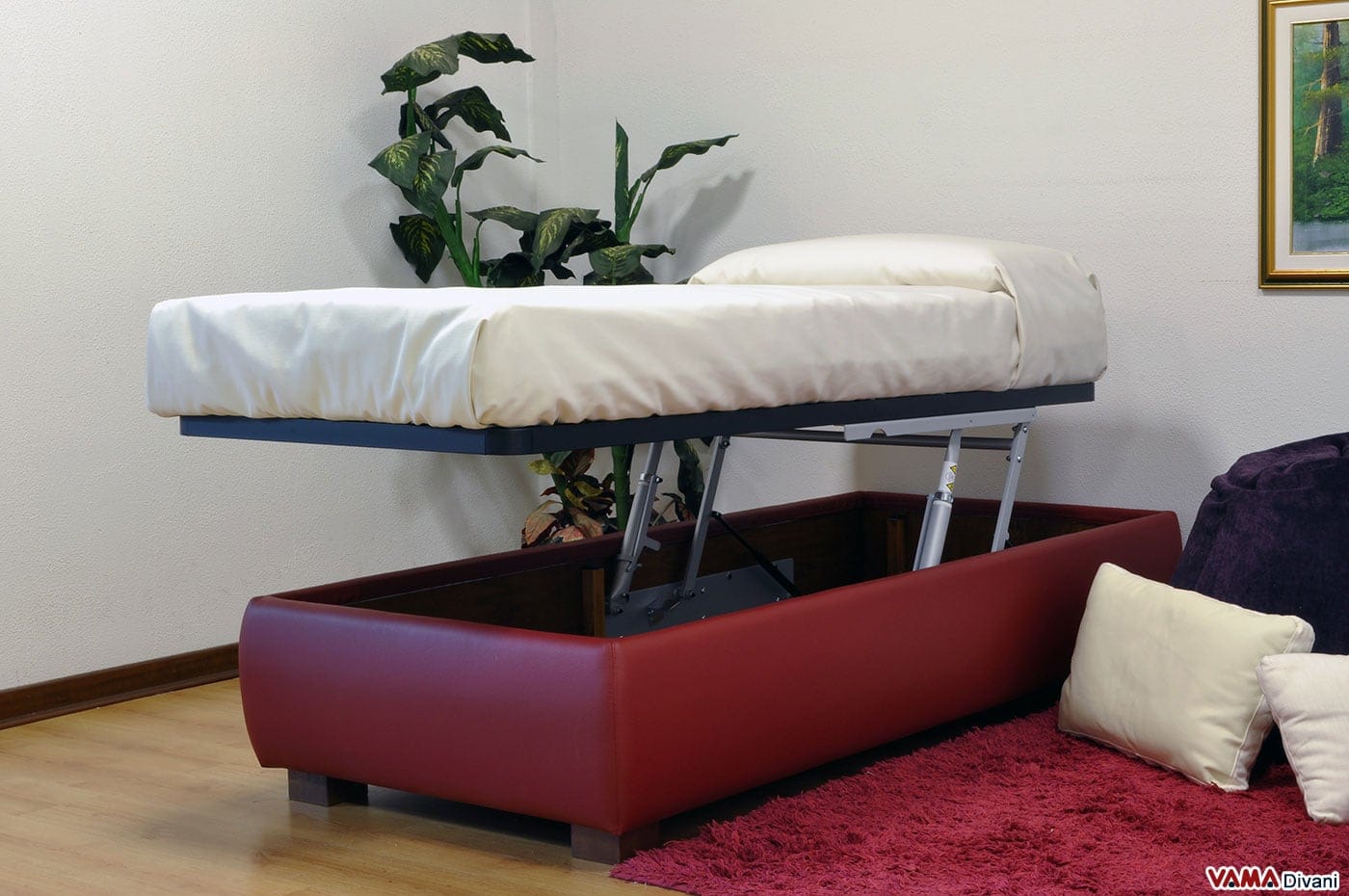 Letto Matrimoniale Contenitore Doppia Alzata Prezzi