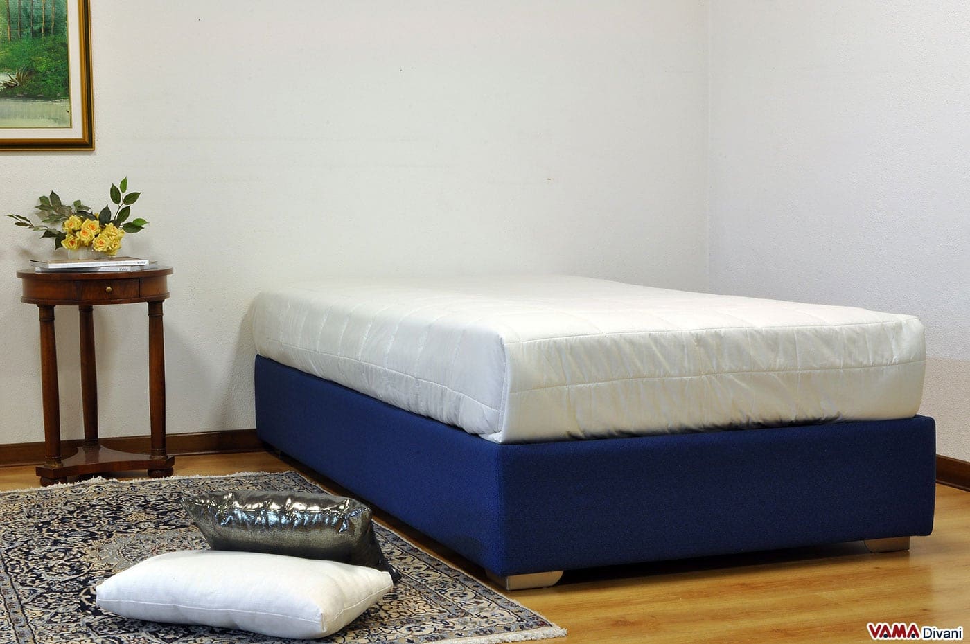 Letto matrimoniale contenitore senza testiera: letto salvaspazio ...