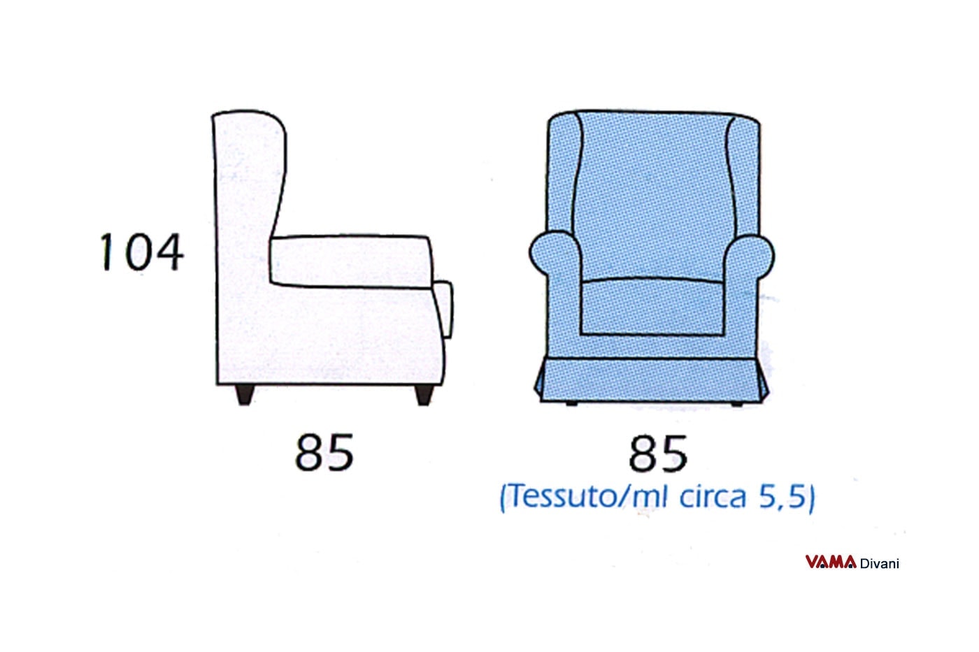 Poltrona Comodone Con Schienale Ortopedico - Tessuto Sfoderabile Lavabile, Per Anziani O Allattamento - Foto 7