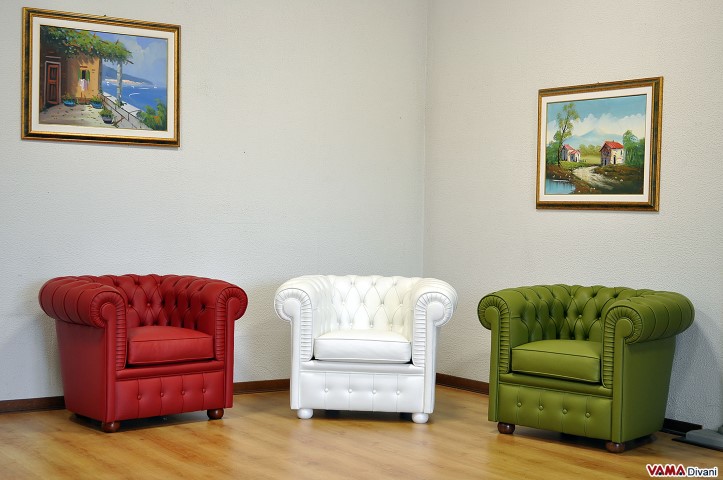 Poltrone Chesterfield