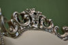 Cornice barocca in foglia argento