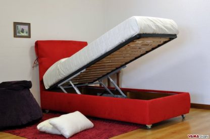 Letto rosso