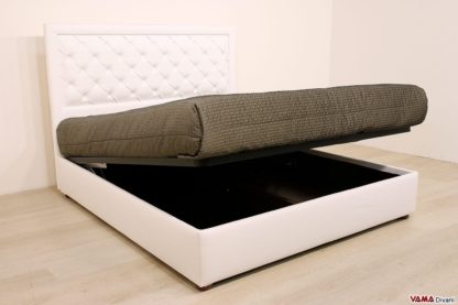 letto matrimoniale bianco