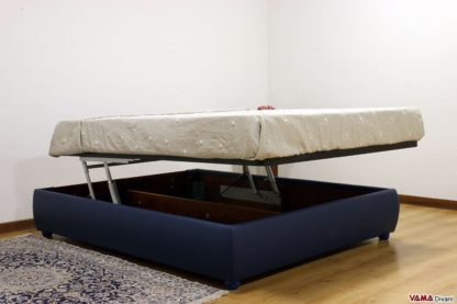Letto contenitore matrimoniale easy up senza testata
