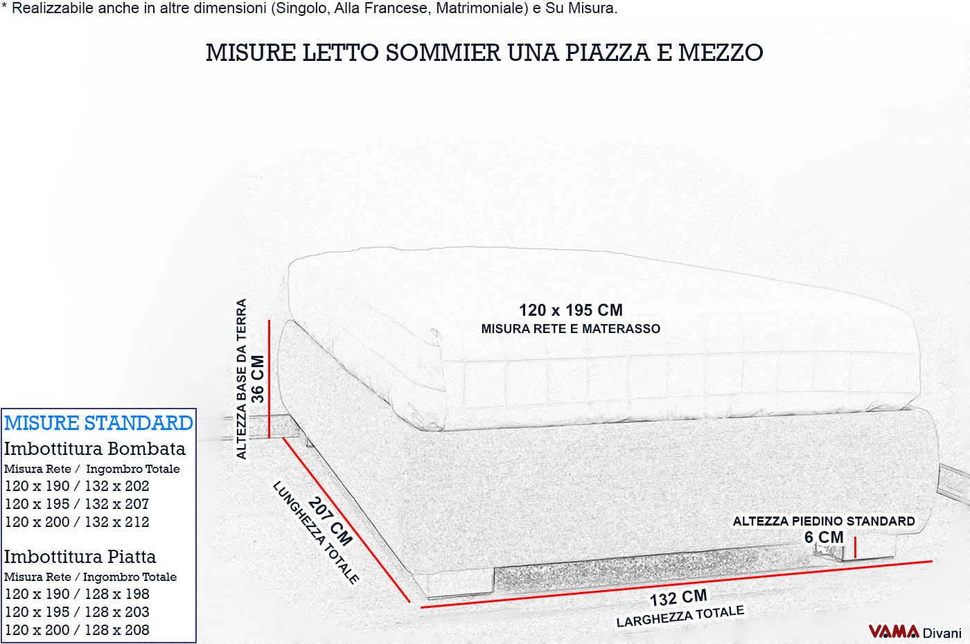 Mobilia Le Misure Di Un Letto Una Piazza E Mezza Full Version Hd Quality E Mezza Legnaiachiusa Atelierreminiscence Fr