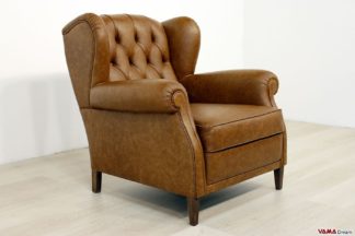 Poltrona bergere classica da lettura