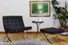 Poltrona barcelona con pouf