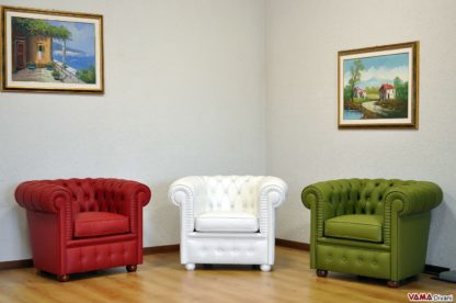 Poltrone Chesterfield made in italy