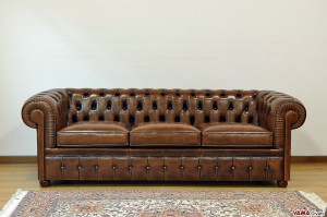 chesterfield vintage vissuto usato