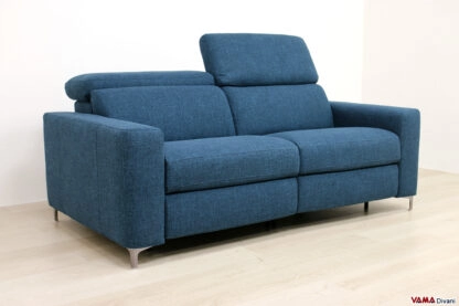 Divano relax elettrico con poggiatesta manuali