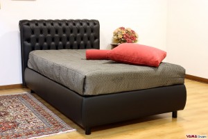 Letto chesterfield una piazza e mezzo