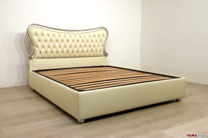 Letto matrimoniale imbottito Lucia