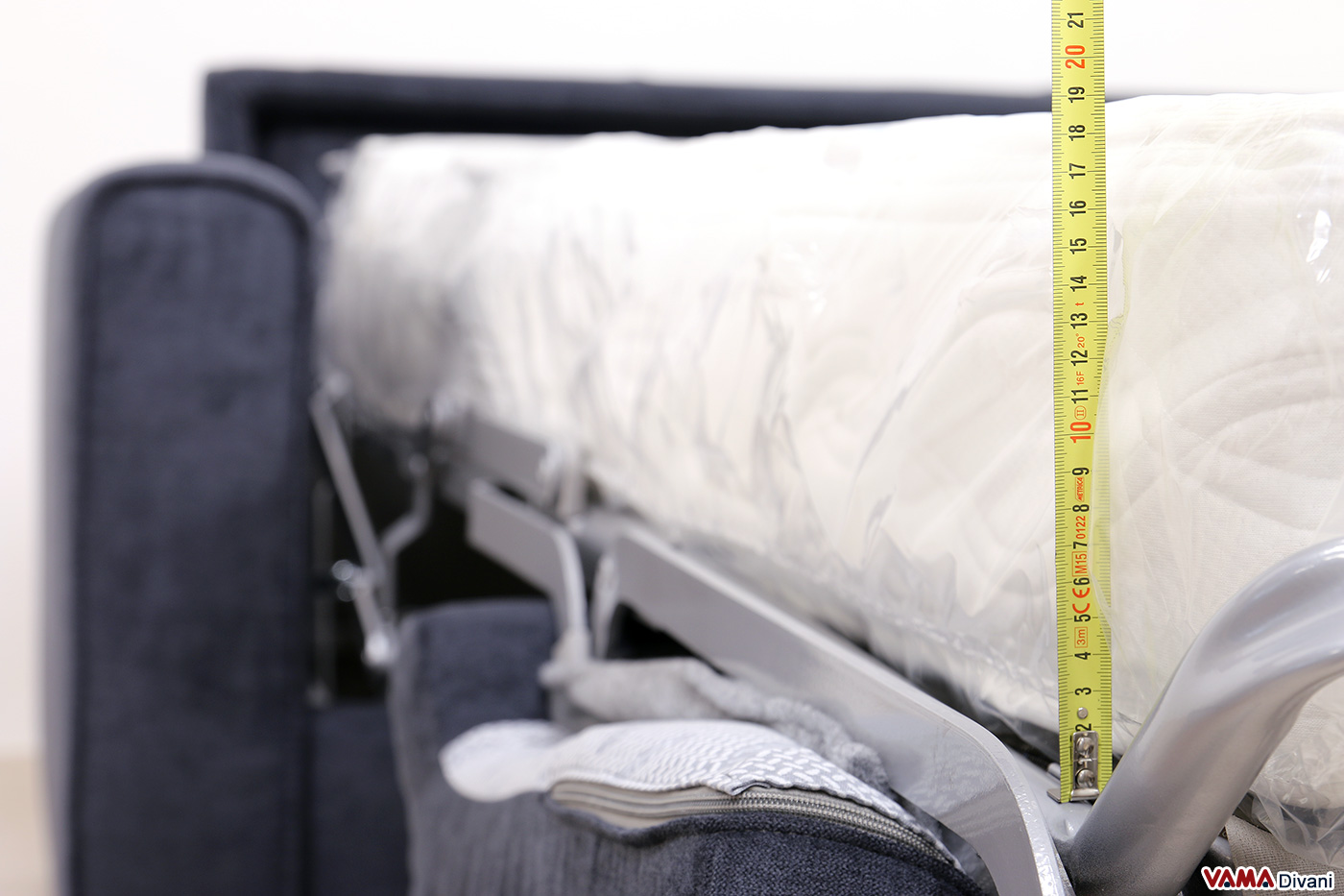 Materasso divano letto alto 18 cm
