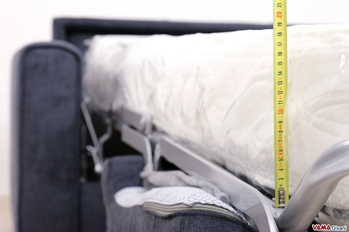 Materasso divano letto alto 18 cm