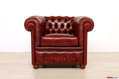 Poltrona Chesterfield piccole dimensioni