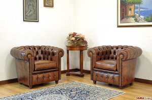 Poltrona Chester di piccole dimensioni
