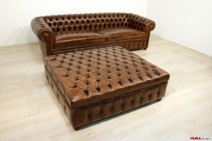 Pouf chesterfield su misura