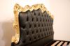 Letto barocco oro e nero