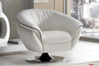 Poltrona girevole moderna