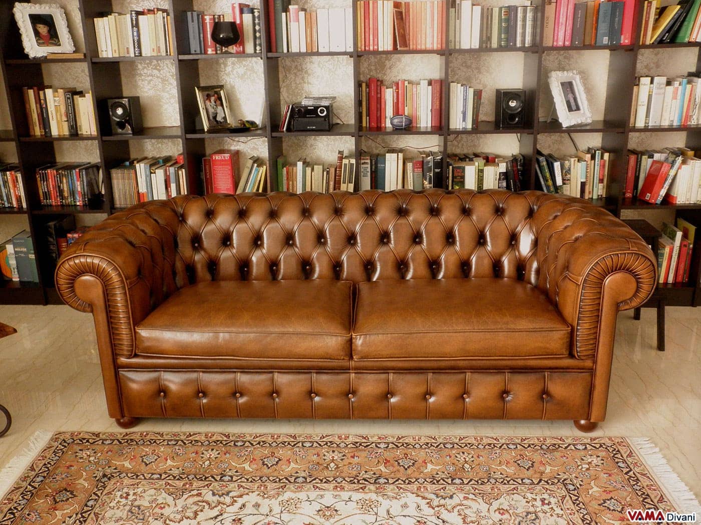 Divano Chester 2 Posti Vintage Divano Chesterfield 2 Posti Vintage