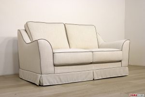 Divano classico 2 posti panna