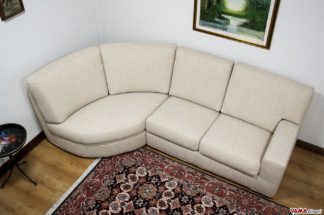 divano angolare tessuto