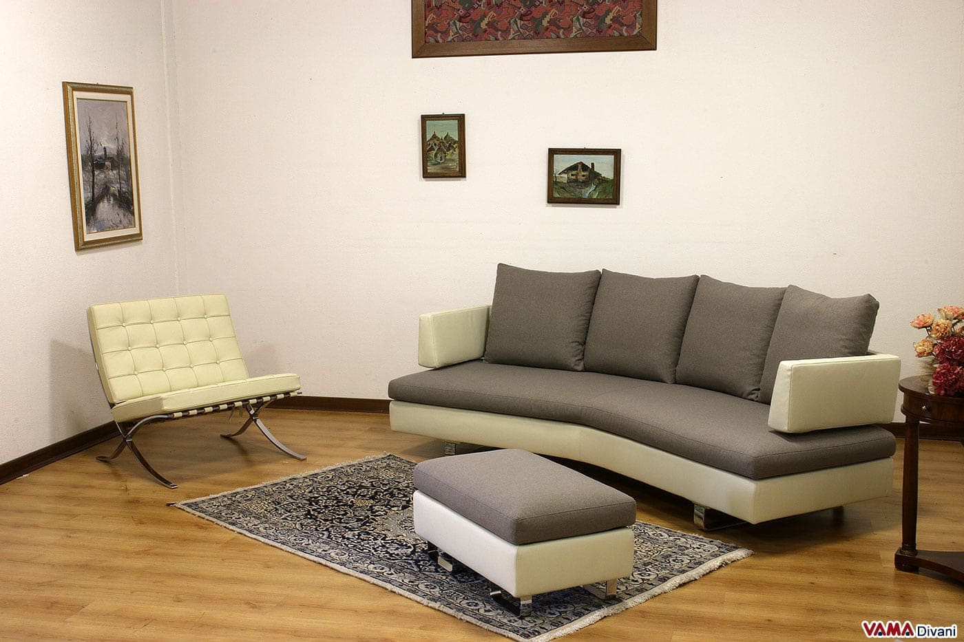 Divano Letto Angolare Tessuto Sfoderabile