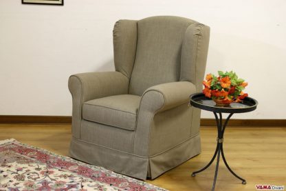 Poltrona classica con orecchie