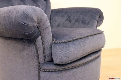 Braccioli poltrona senza nappe