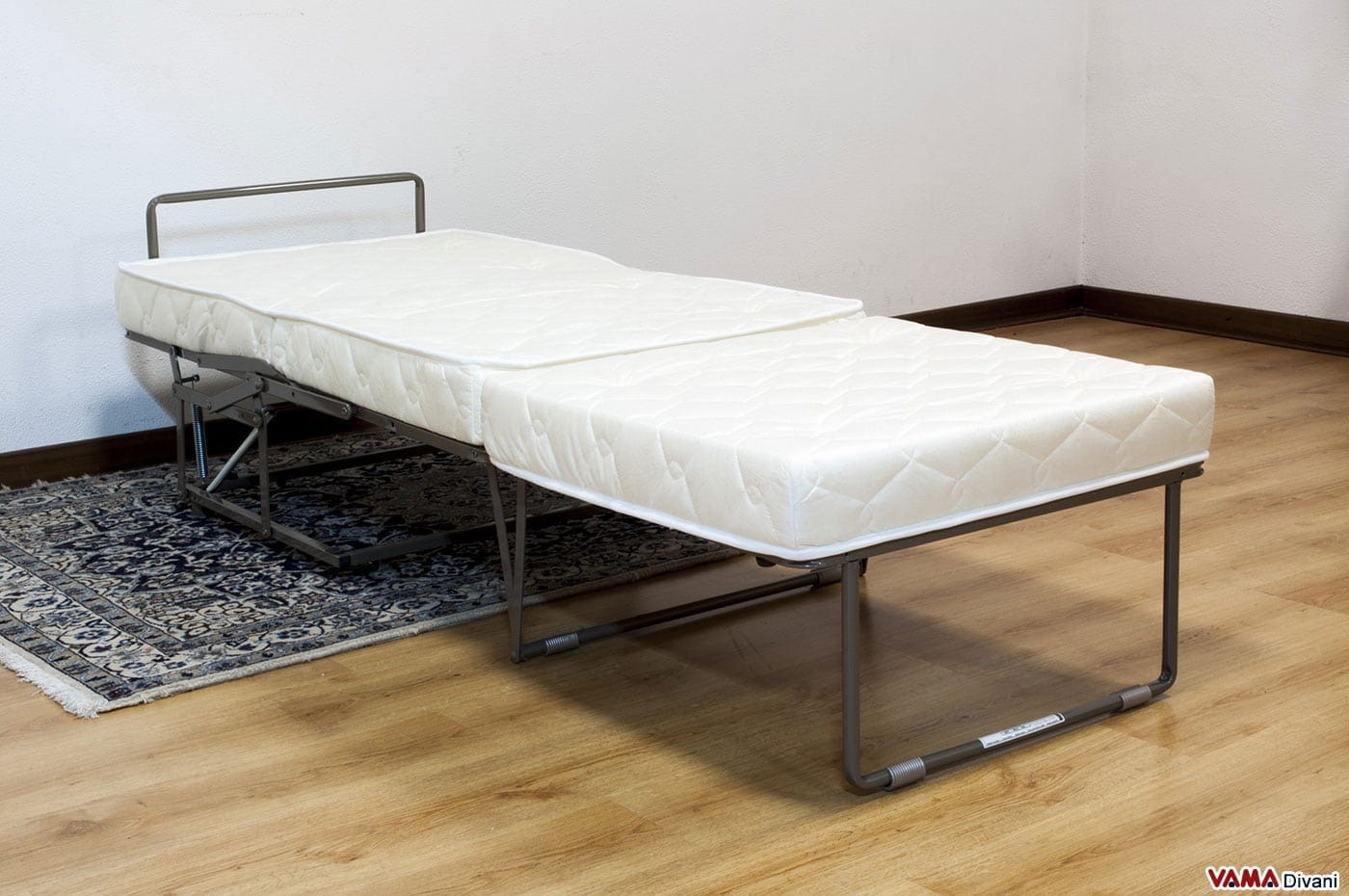 pouf che diventa letto singolo