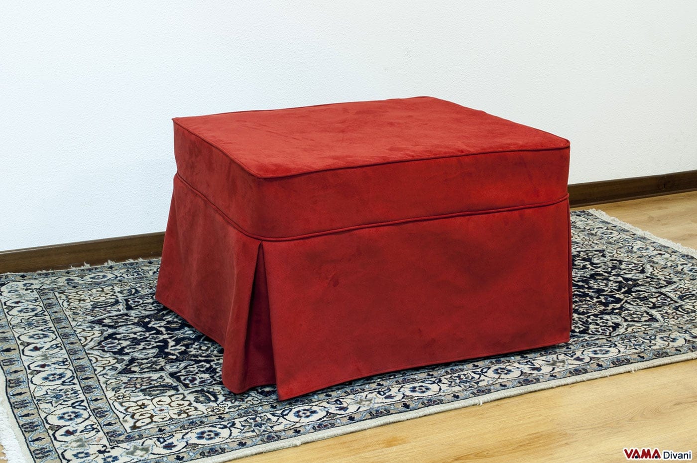 Pouf letto tessuto sfoderabile