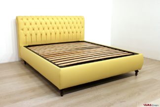 Letto giallo chester matrimoniale