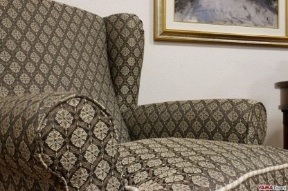 Tessuto damascato della poltrona bergère