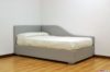 Letto Singolo imbottito ad angolo
