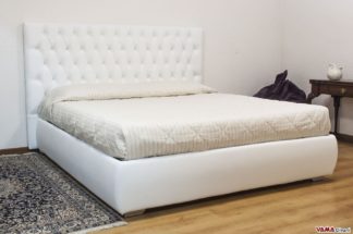 Letti in Pelle Matrimoniali, Singoli, anche con Contenitore Letti in Pelle Matrimoniali, Singoli, anche con Contenitore