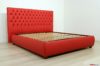 Letto in pelle rossa aswan