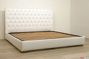 Letto in Pelle Aswan - VAMA Divani