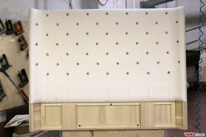 fusto con imbottitura testata letto di lusso